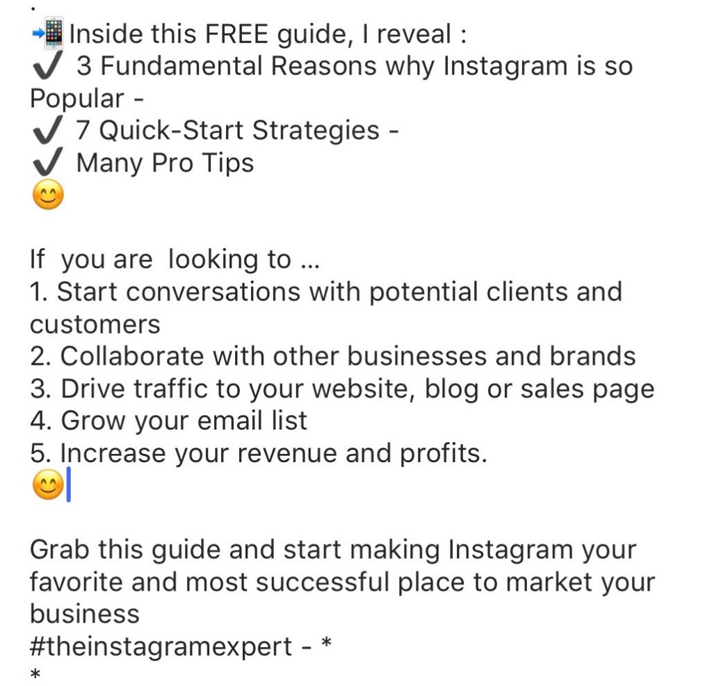 How To Format Instagram Posts - SBZ Enterprise